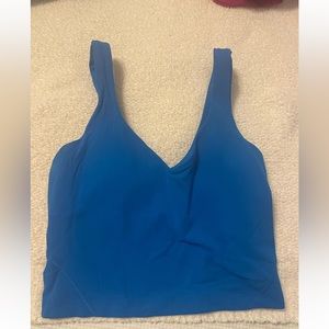 Lululemon align blue tank